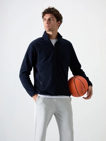 Tommy Life Fleece jacket 'Sweatshirts' in Grey