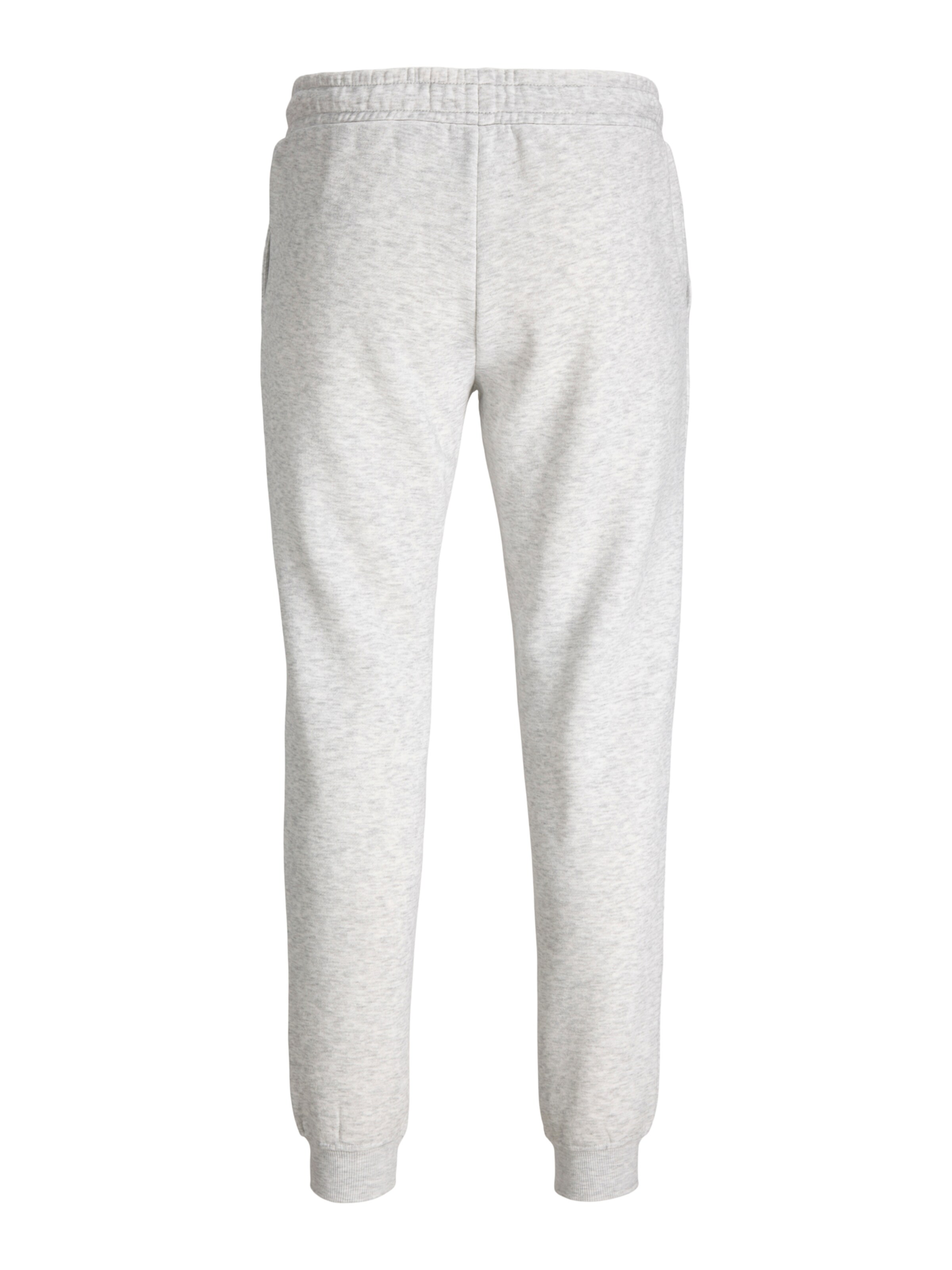 JACK & JONES - Tapered Pantalón 'JPSTGORDON' en blanco