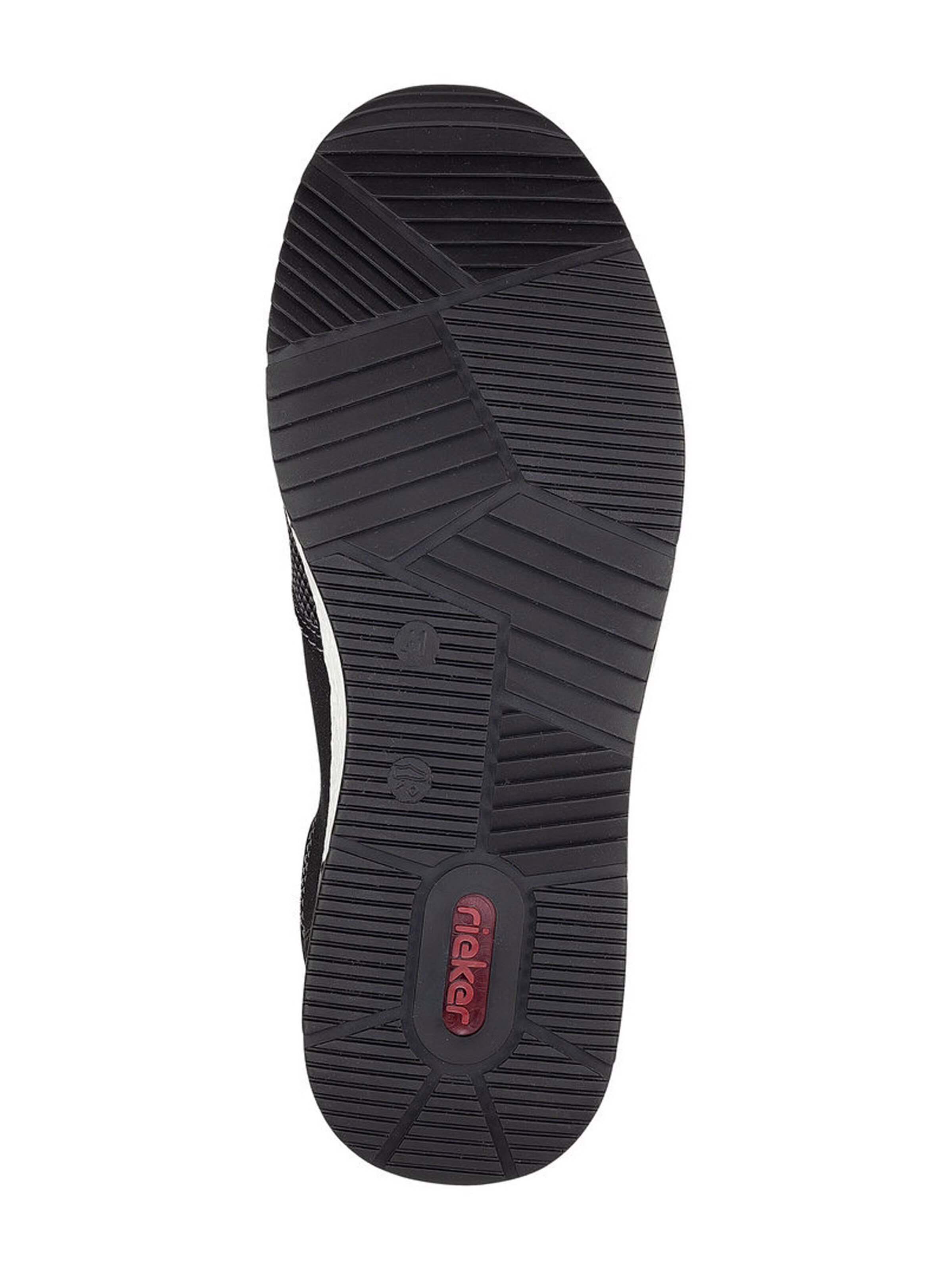 Rieker Trampki slip on w kolorze czarny