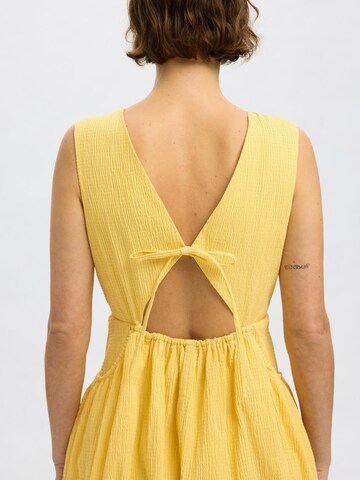 Robe d’été SELECTED FEMME en jaune