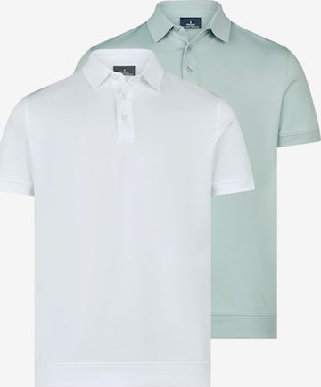 Ragman Shirt 'Basic' in Green: front