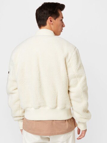 ALPHA INDUSTRIES Prechodná bunda - Biela