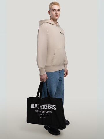 MAD TIGERS Sweatshirt 'Creative Studios Hoodie-Beige' in Beige