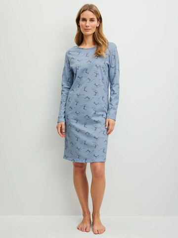 Camicia da notte 'Hotel Nights' di CALIDA in blu