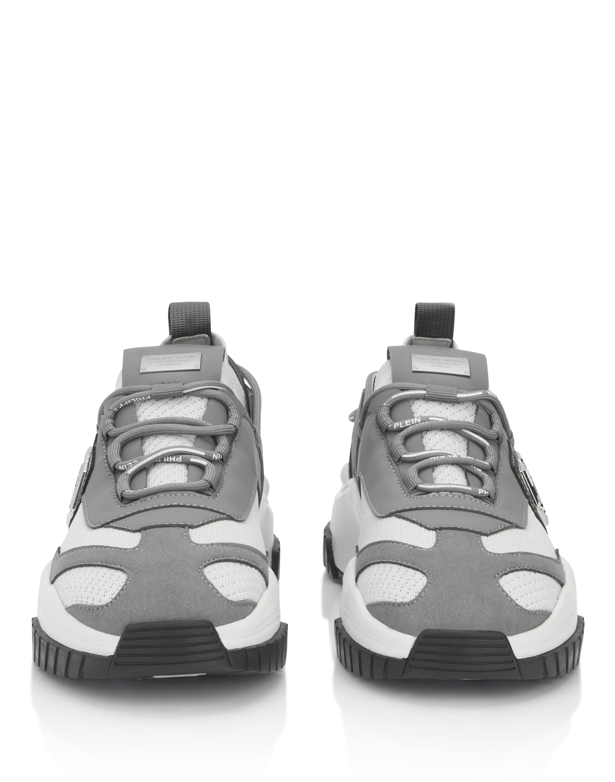 Philipp Plein - Zapatillas deportivas bajas 'Predator' en gris