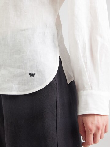 Weekend Max Mara Bluse 'SPOLETO' i hvid