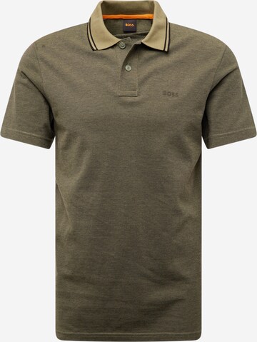 BOSS Shirt 'PeoxfordNew' in Green: front