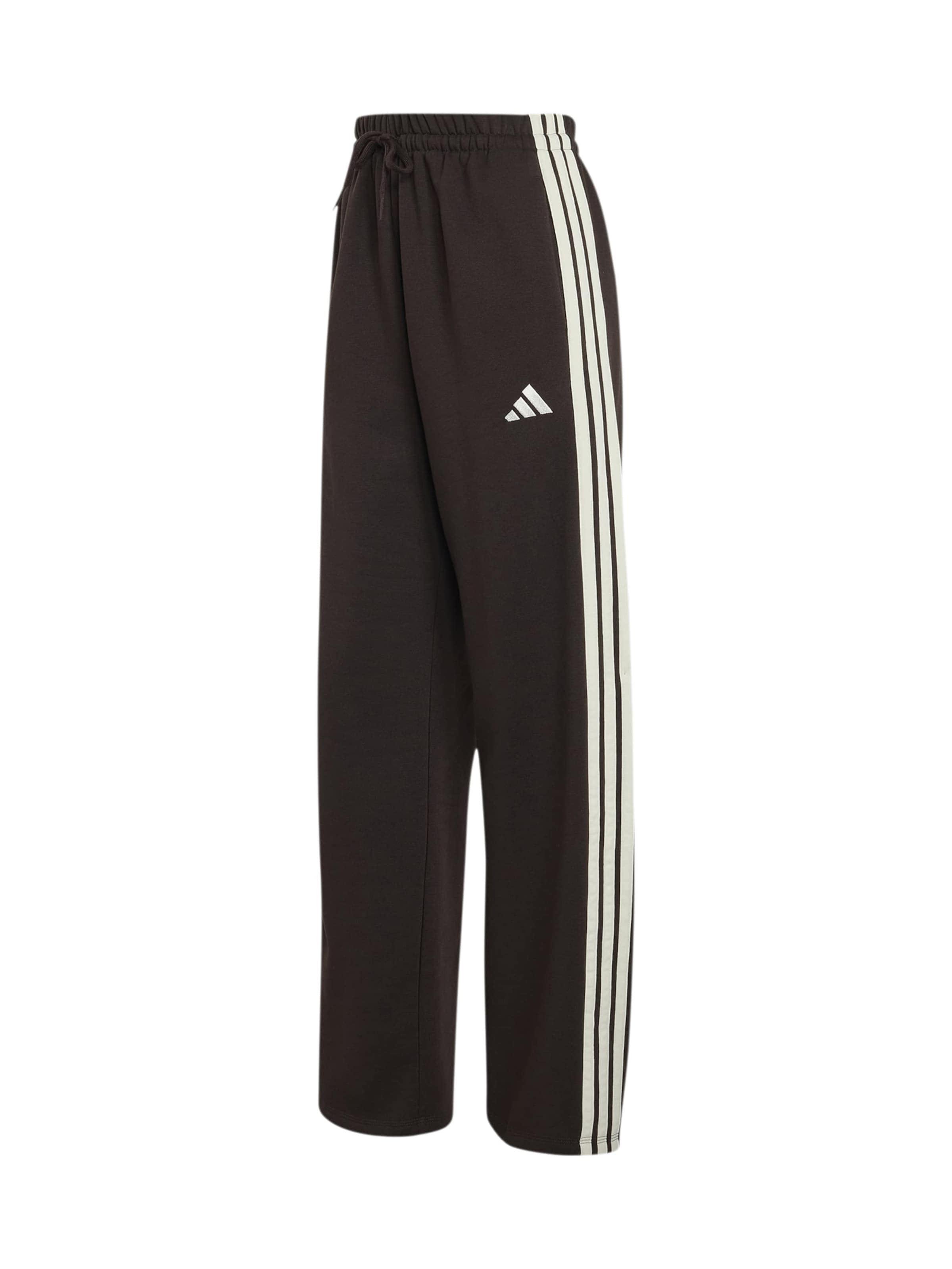 ADIDAS SPORTSWEAR Bő szár Sportnadrágok - fekete: elől