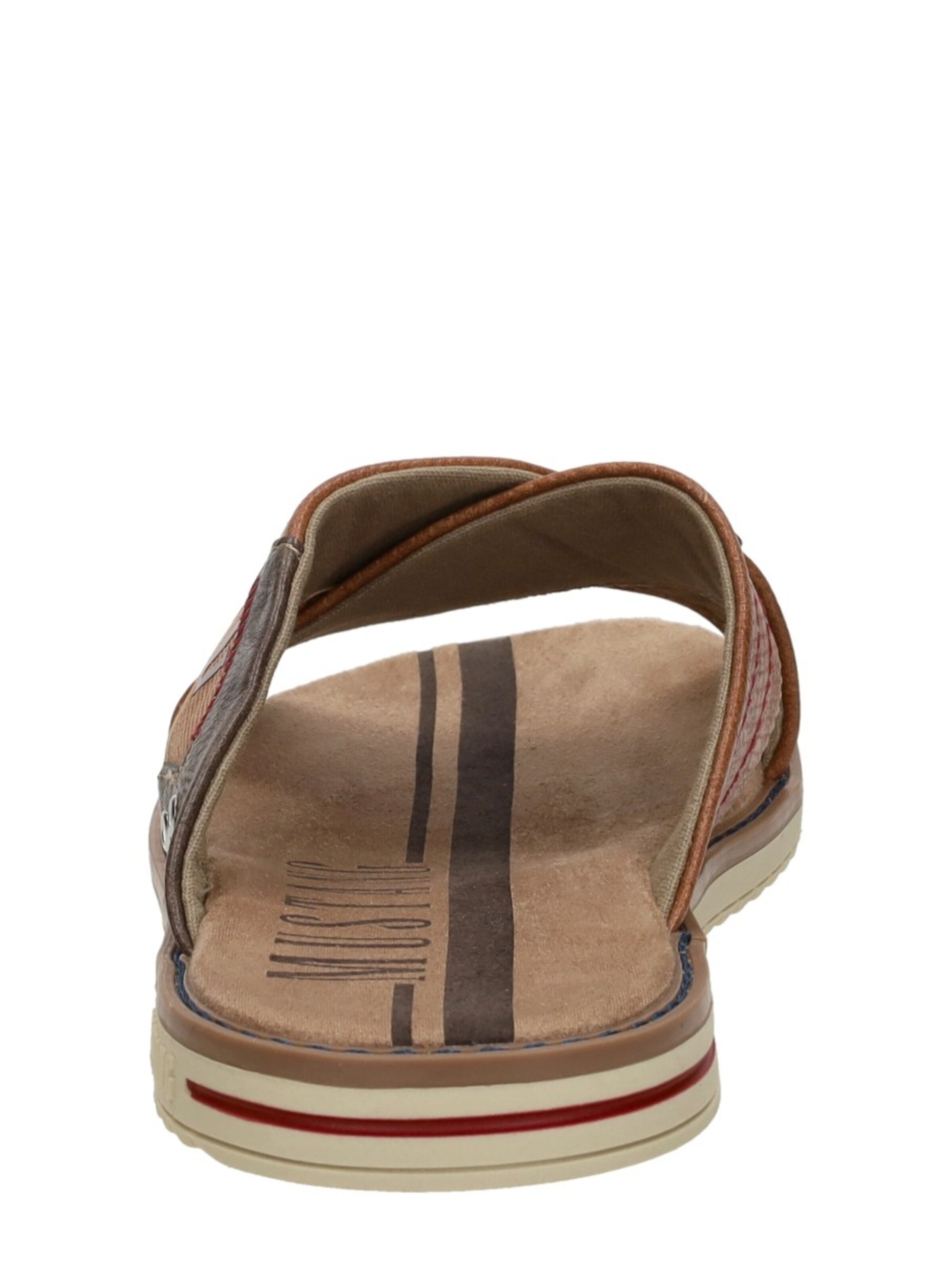 MUSTANG Slipper 'Open Teen' in Brown