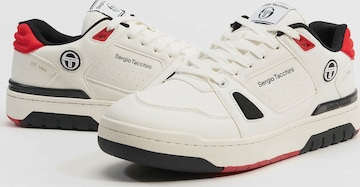 Sneaker bassa 'Milano' di Sergio Tacchini in bianco: frontale