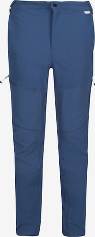 REGATTA Regular Outdoor Pants 'Questra IV' in Blue: front