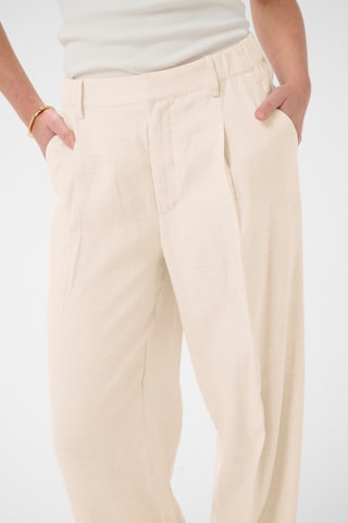 Kaffe Regular Hose 'KAannetta' in Beige