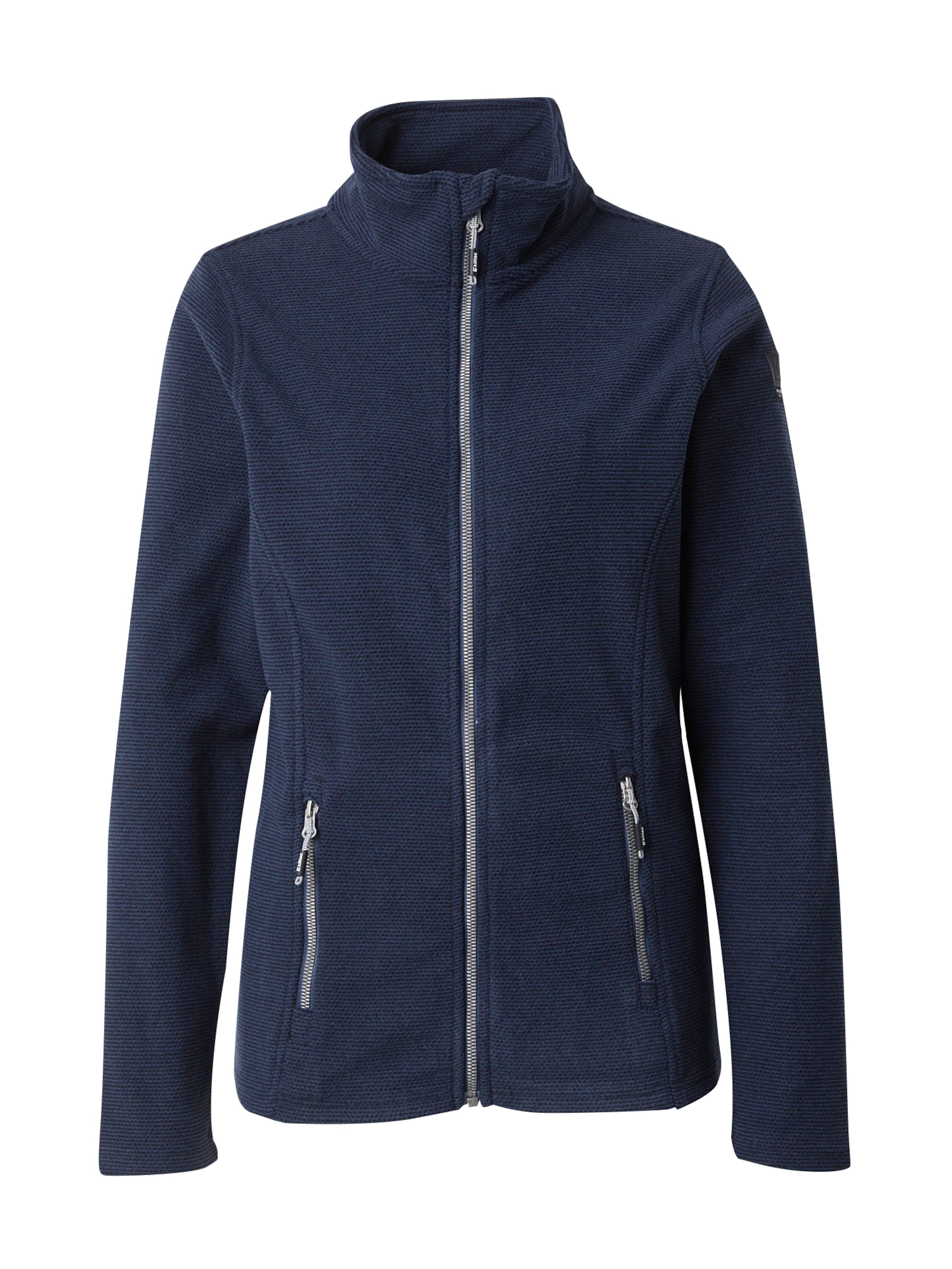 KILLTEC Функционално поларено яке 'KOW 436' в синьо: отпред