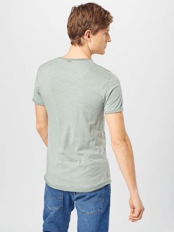 Tricou 'BREAD NEW' de la Key Largo pe verde