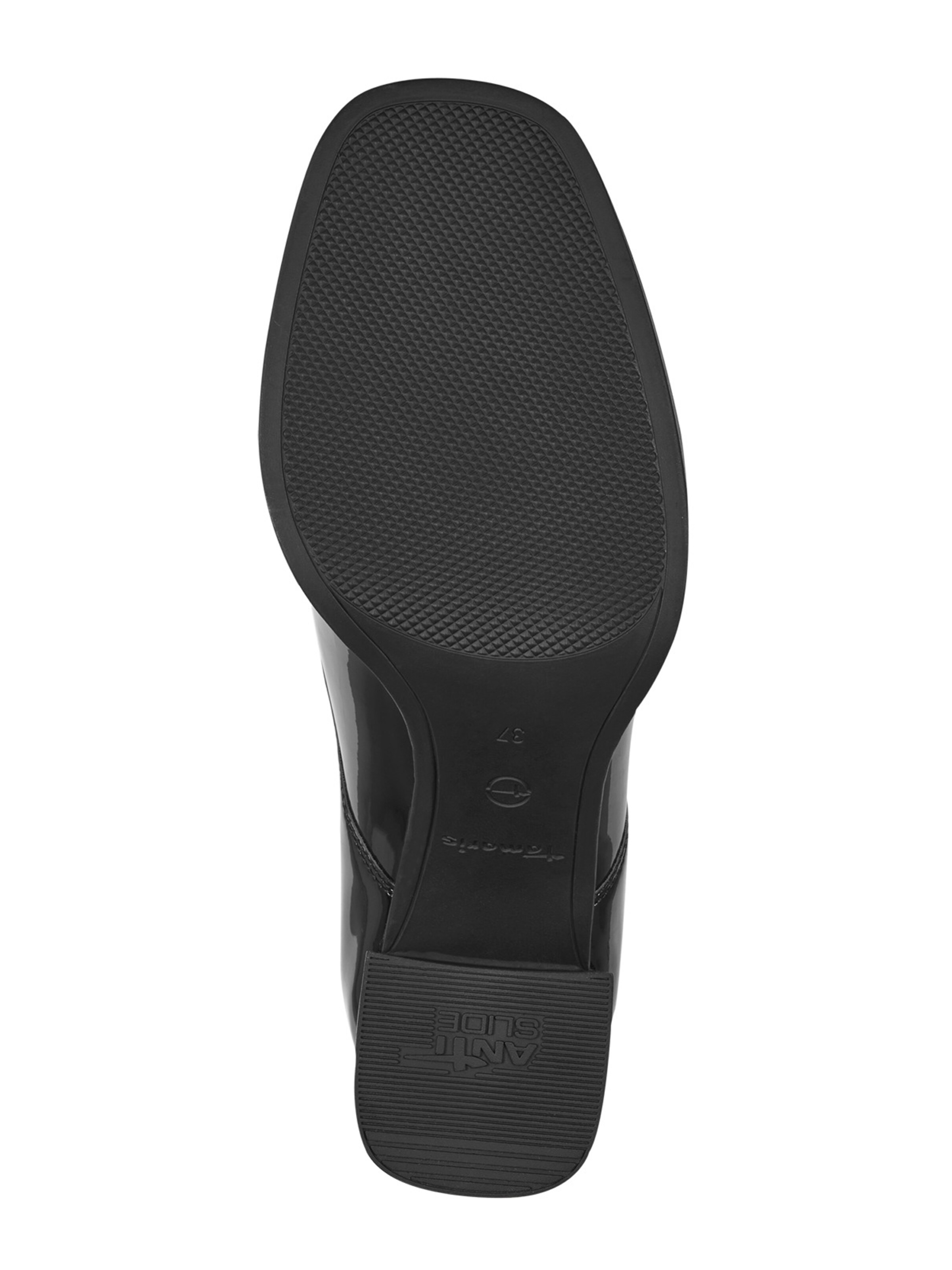 Tamaris Затворени обувки на ток в черно