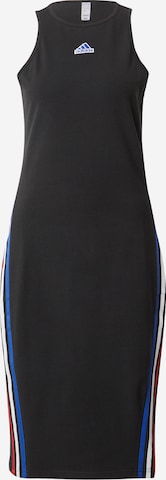 Rochie sport de la ADIDAS SPORTSWEAR pe negru: față