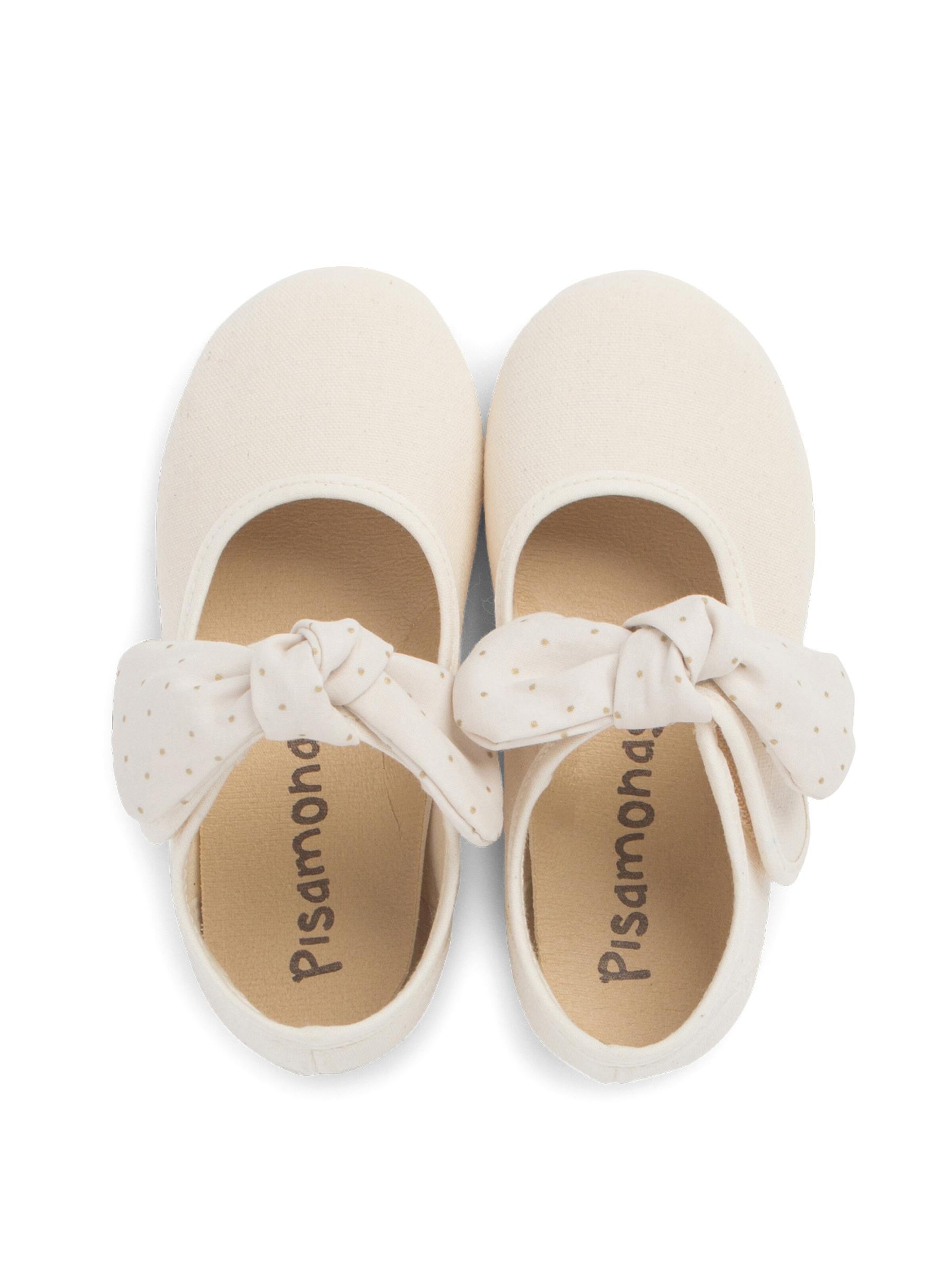 Pisamonas Ballet Flats in Beige