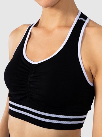 Smilodox Bustier Sport bh in Zwart