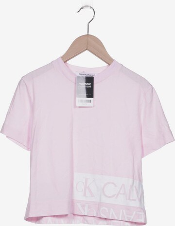 Calvin Klein Jeans T-Shirt XS in Pink: predná strana