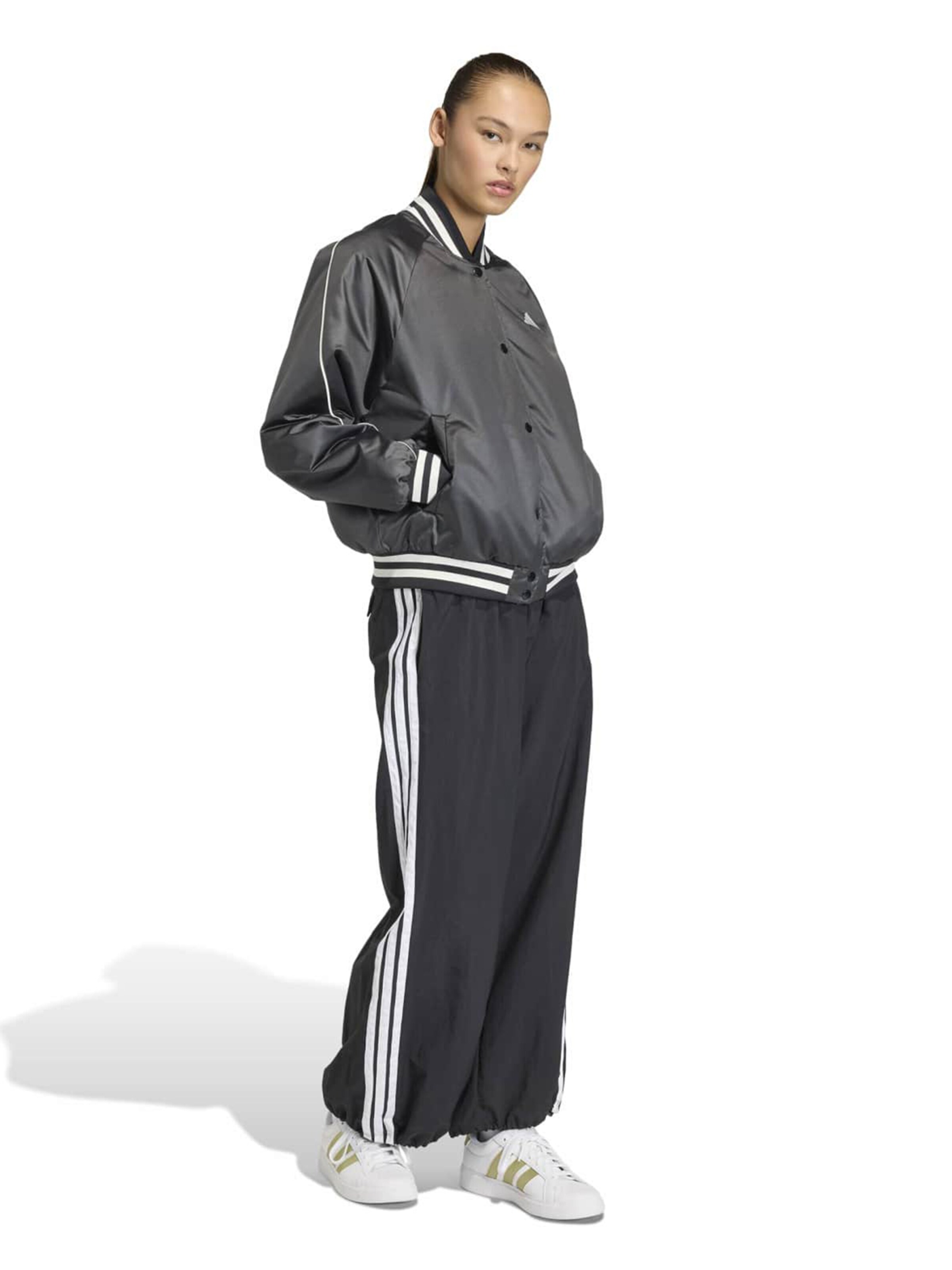 ADIDAS SPORTSWEAR Sportovní bunda 'STADIUM' – černá