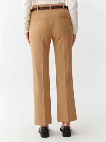 TATUUM Regular Trousers 'LAURANIA' in Beige