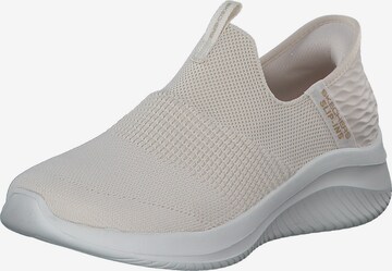SKECHERS Sneakers laag 'Ultra Flex 3.0' in Beige: voorkant