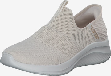 SKECHERS Slip-Ons 'Ultra Flex 3.0' in Beige: front