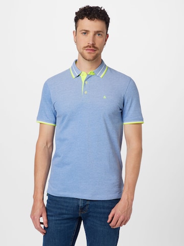 T-Shirt 'Paulos' JACK & JONES en bleu : devant