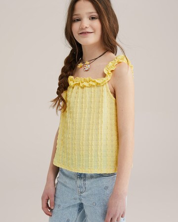 WE Fashion Топ в Желтый
