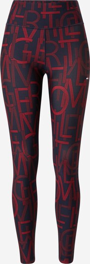 Tommy Sport Sporthose in navy / dunkelrot, Produktansicht
