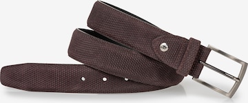 Floris van Bommel Riem 'De Belter 52' in Bruin: voorkant