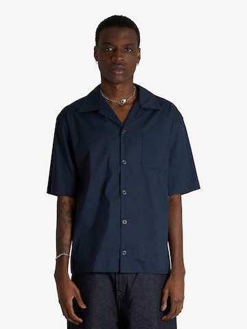Regular fit Camicia di Yes London in blu: frontale