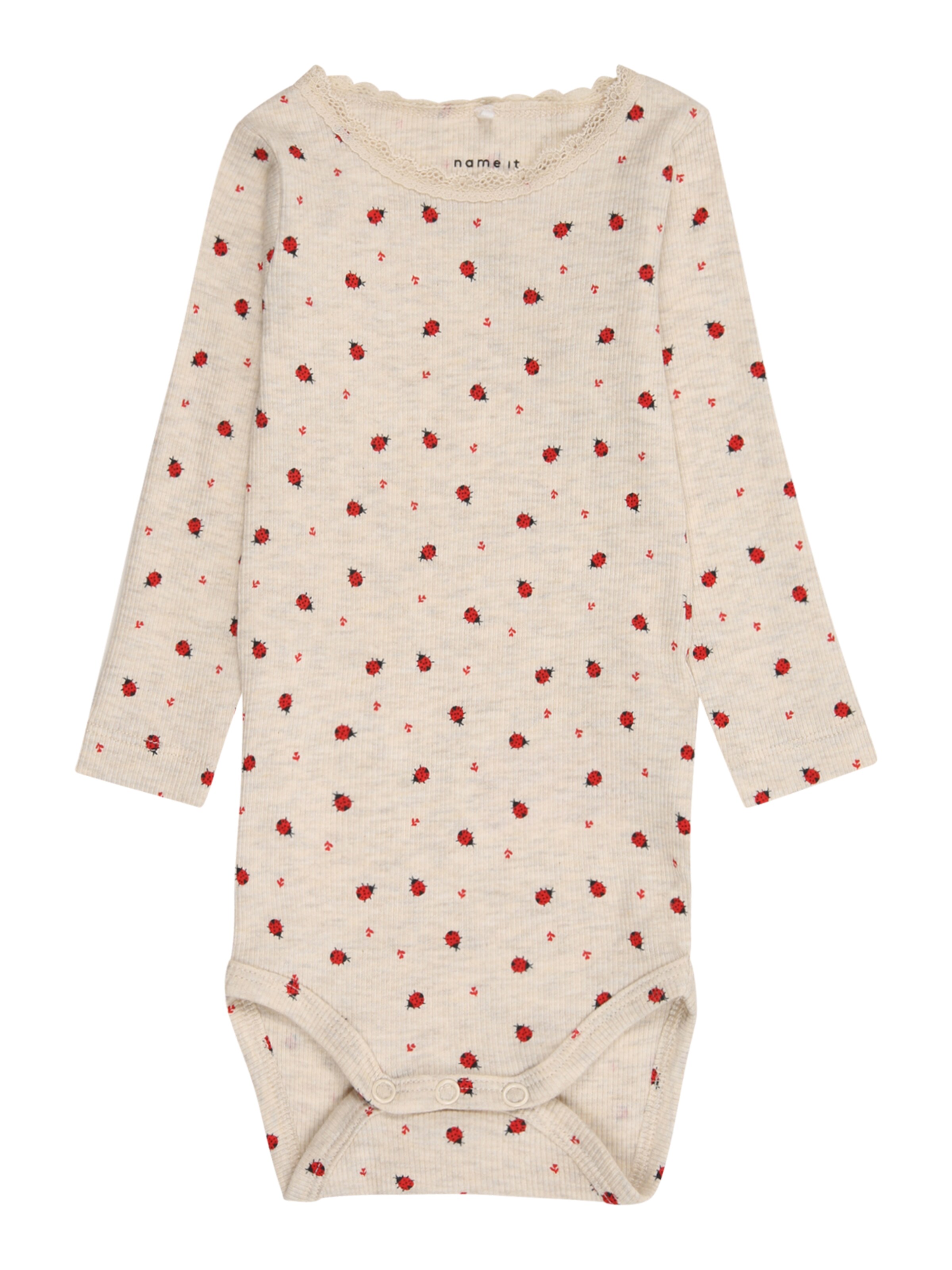 Salopetă/Body 'NBFDAB' de la NAME IT pe bej: față