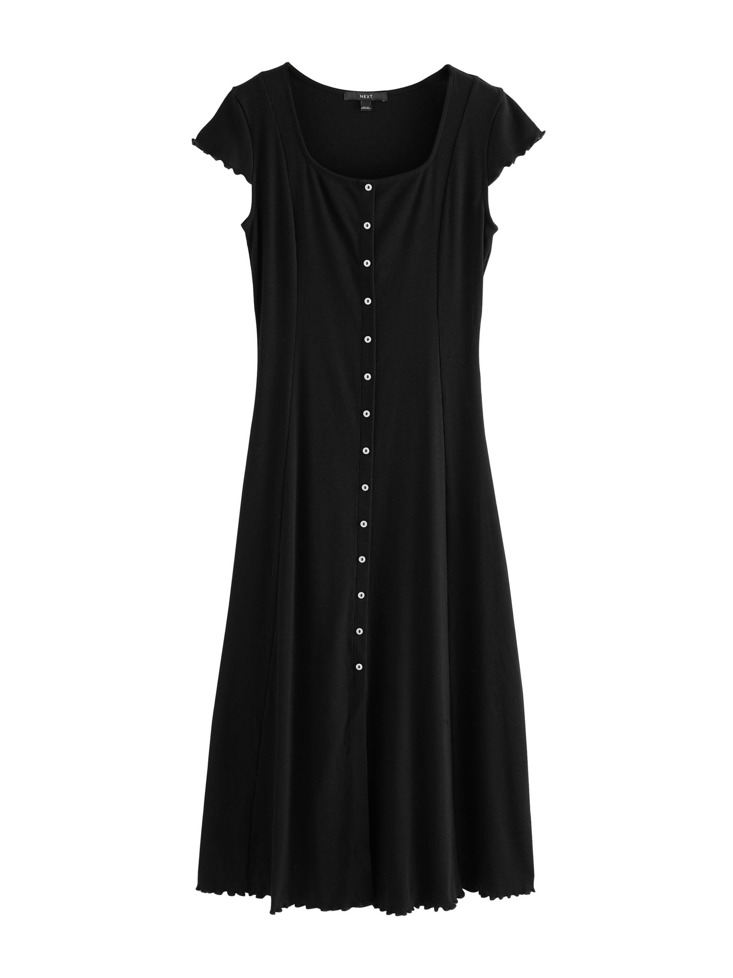 Next Jurk in Zwart: voorkant