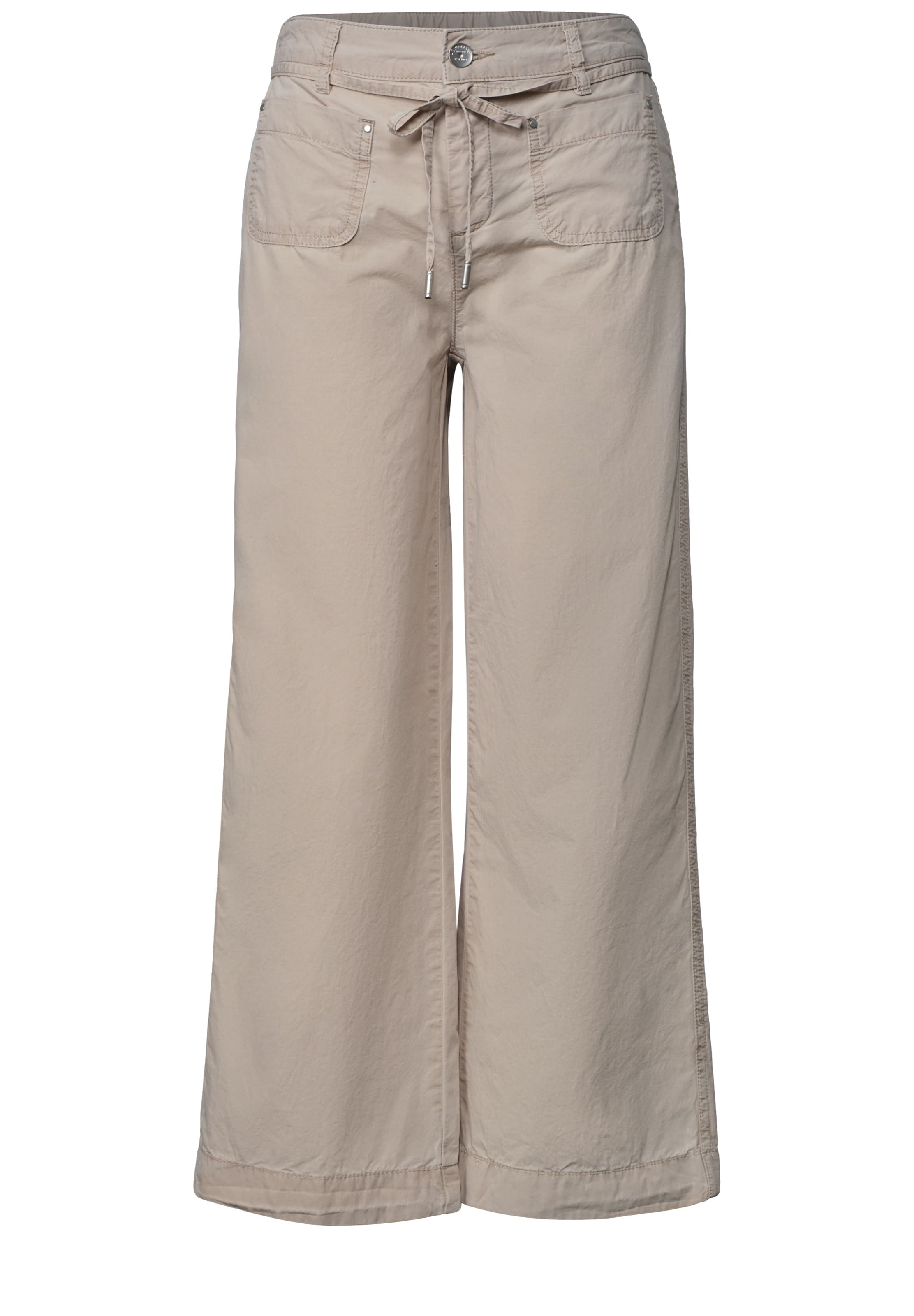 STREET ONE Pants in Beige: front