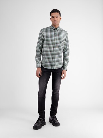 LERROS Regular fit Button Up Shirt in Blue