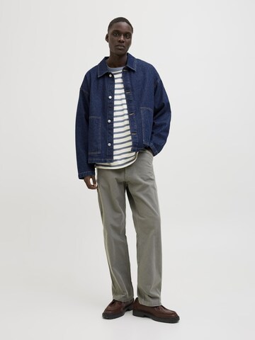 JACK & JONES Loosefit Cargobroek 'JPSTEddie JJCarpenter' in Groen