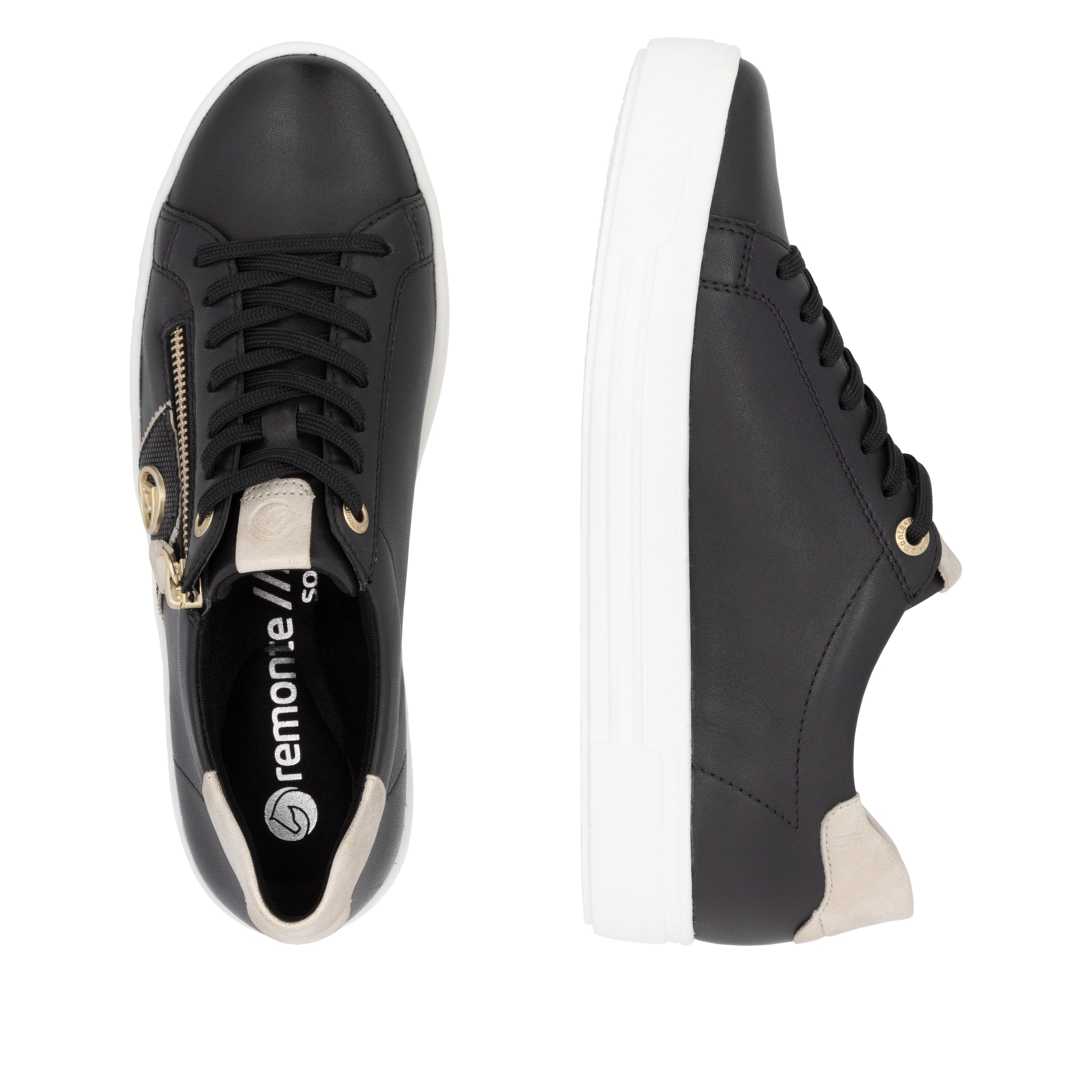 Sneaker bassa di REMONTE in nero