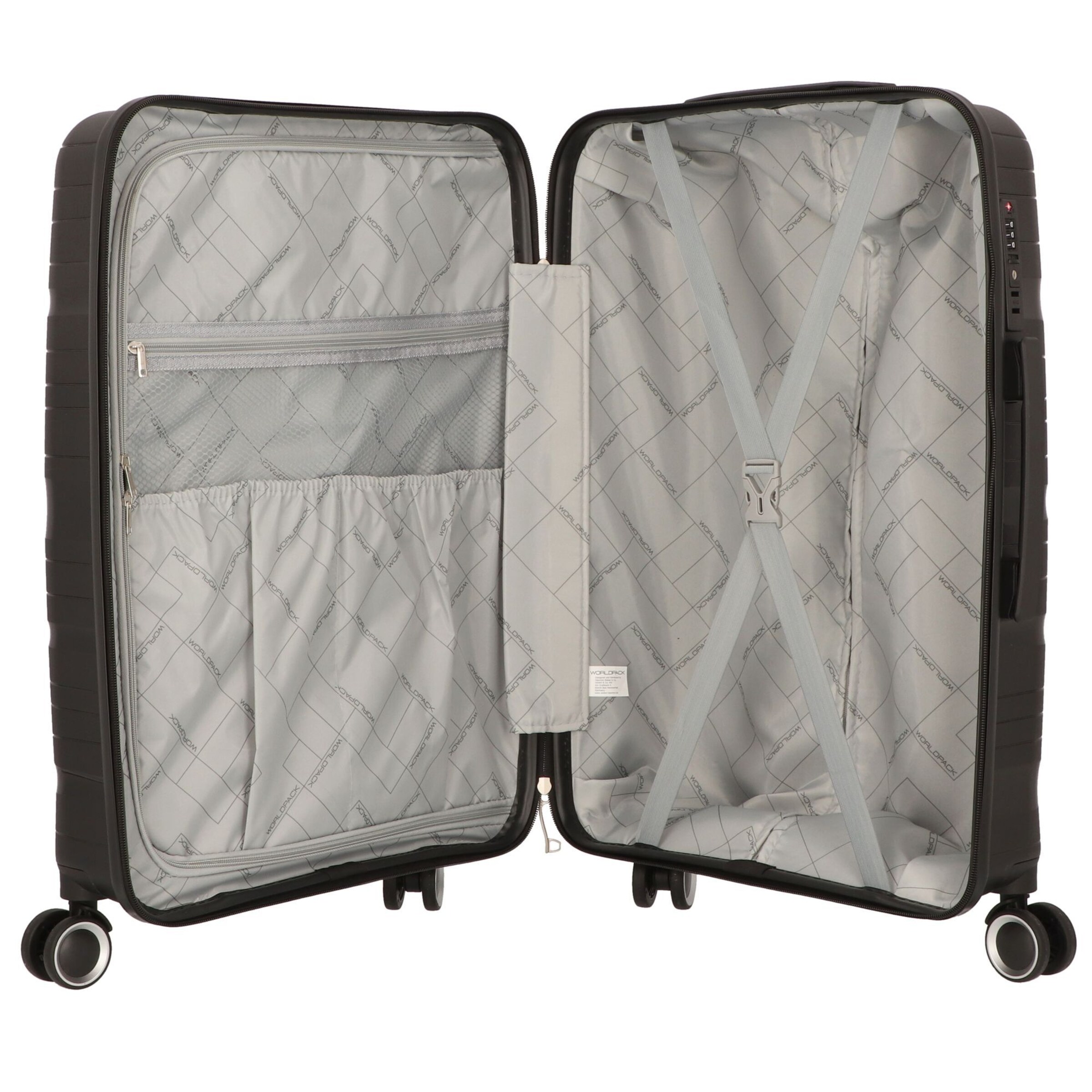 Worldpack Suitcase Set in Black