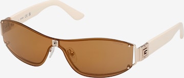 Occhiali da sole di GUESS in oro: frontale
