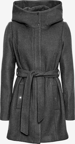 VERO MODA Between-Seasons Coat in Grey: front