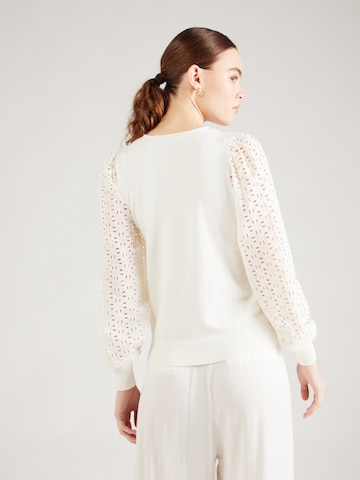 VILA Pullover 'LACINE' in Weiß