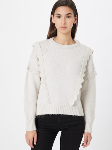 Pullover 'Stella' di ONLY in bianco: frontale