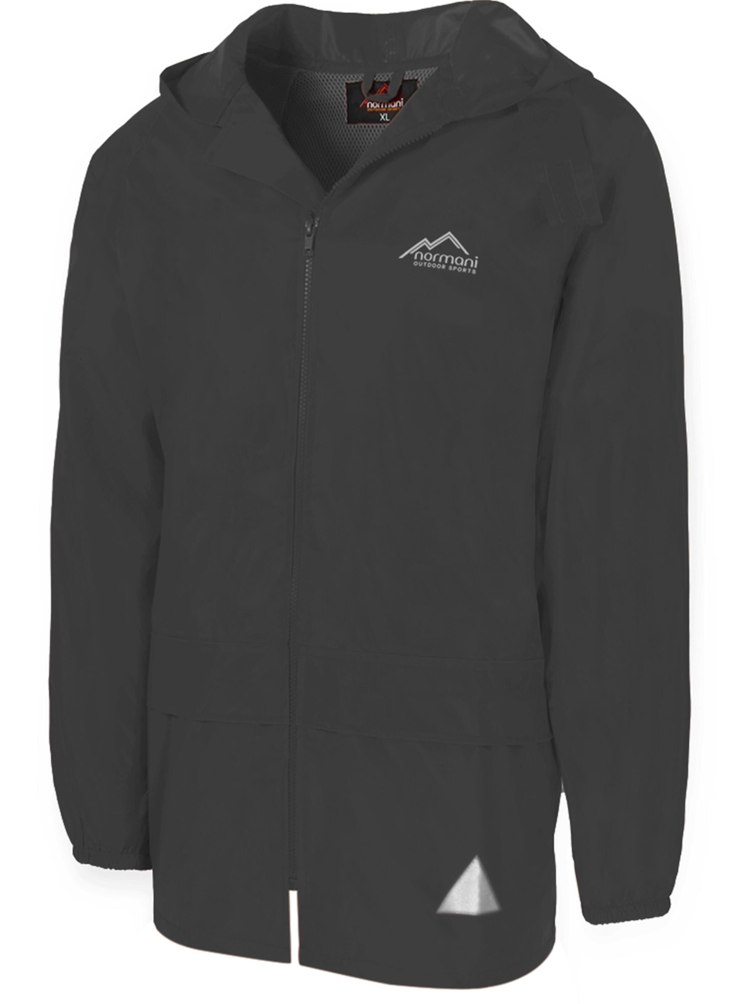 normani Functionele jas ' Tampere ' in Zwart: voorkant