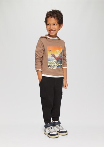 Effilé Pantalon s.Oliver en noir