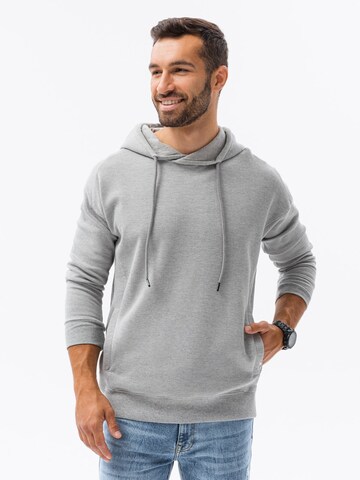 Ombre Sweatshirt 'B1313' in Grey: front