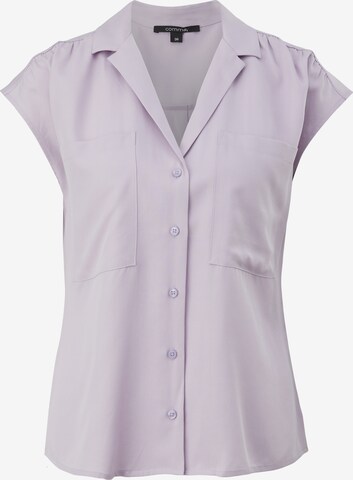 COMMA Blouse in Purple: front