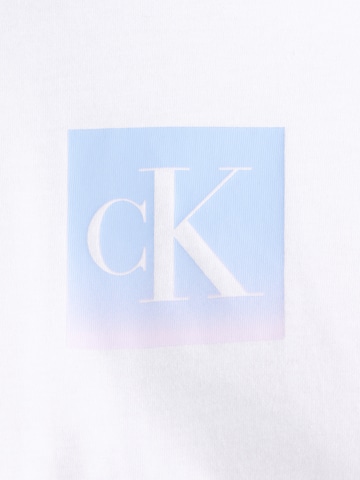 Maglietta di Calvin Klein Jeans in bianco