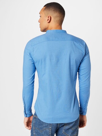 HOLLISTER Regular fit Button Up Shirt in Blue