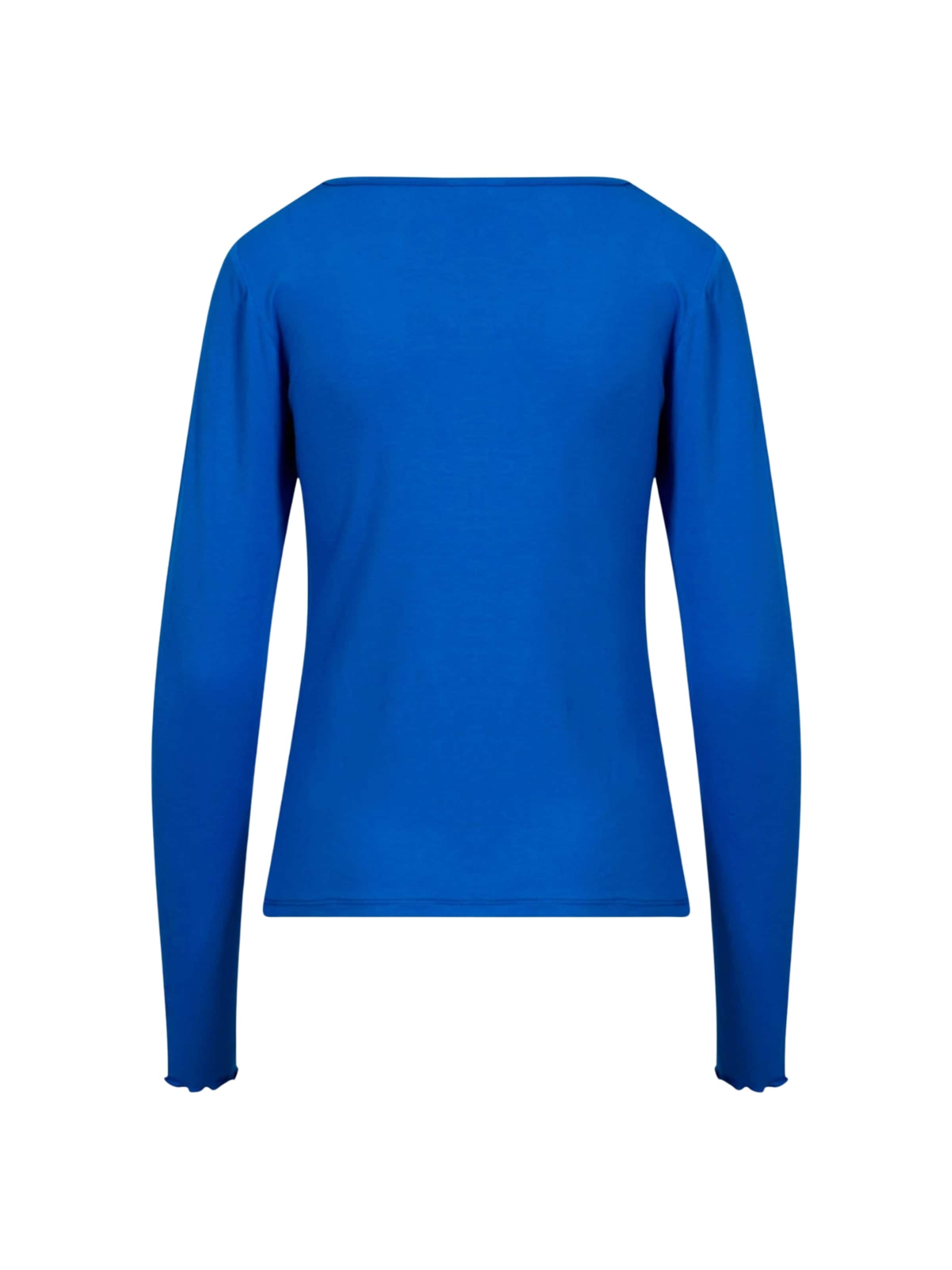 Coster Copenhagen - Top ' SOFIA ' en azul: frente